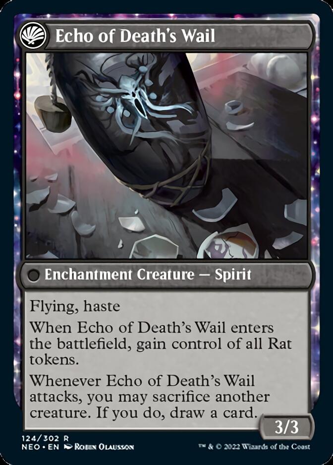 Tribute to Horobi // Echo of Death's Wail [Kamigawa: Neon Dynasty] | I Want That Stuff Brandon