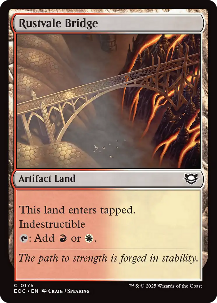 Rustvale Bridge [Edge of Eternities Commander] | I Want That Stuff Brandon