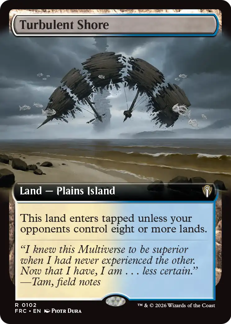 Turbulent Shore (Extended Art) [Reality Fracture Commander] | I Want That Stuff Brandon
