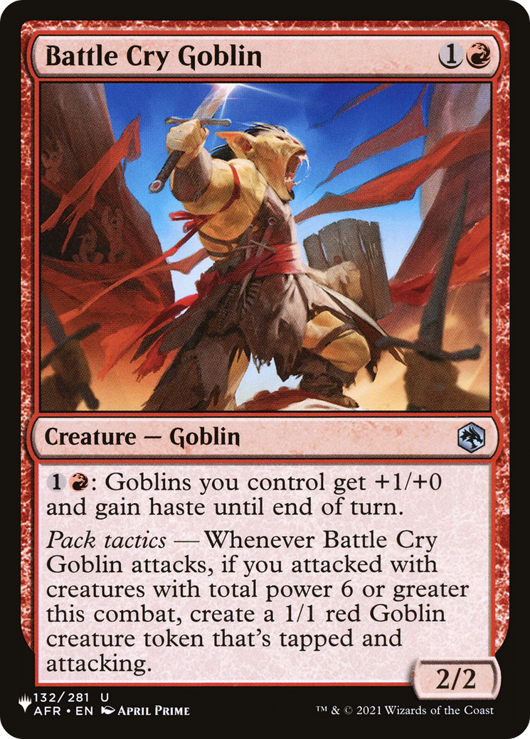 Battle Cry Goblin [The List] | I Want That Stuff Brandon