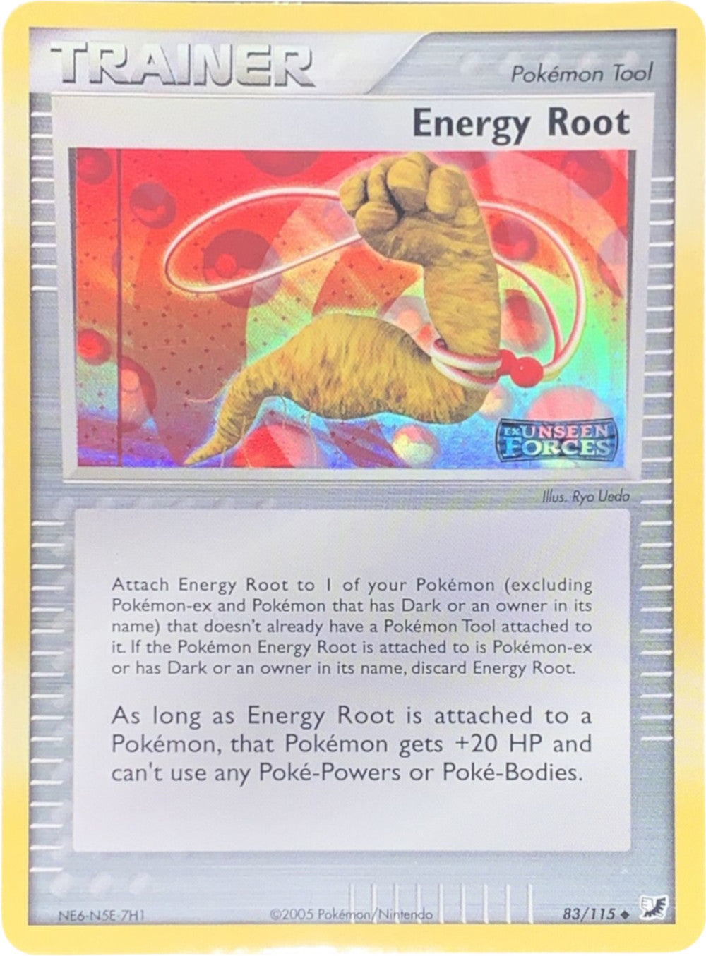 Energy Root (83/115) (Stamped) [EX: Unseen Forces] | I Want That Stuff Brandon