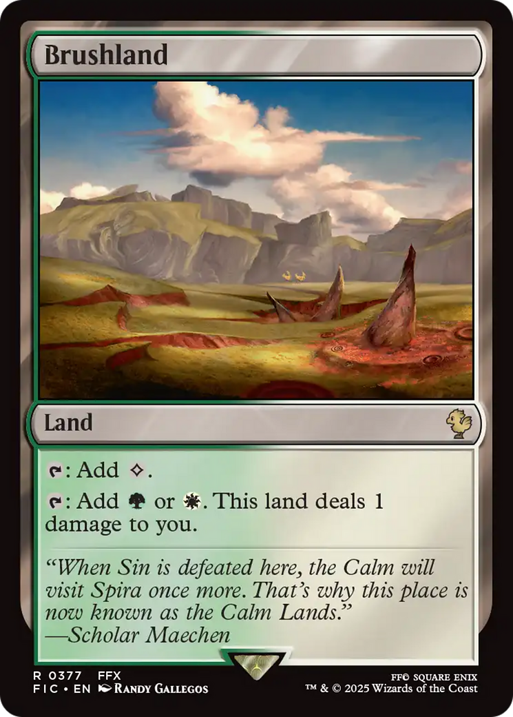 Brushland [FINAL FANTASY Commander] | I Want That Stuff Brandon