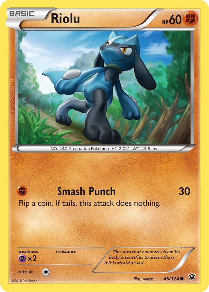 Riolu (46/124) [XY: Fates Collide] | I Want That Stuff Brandon