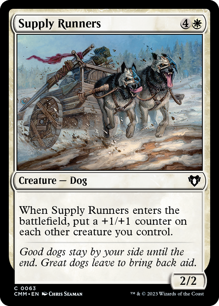 Supply Runners [Commander Masters] | I Want That Stuff Brandon