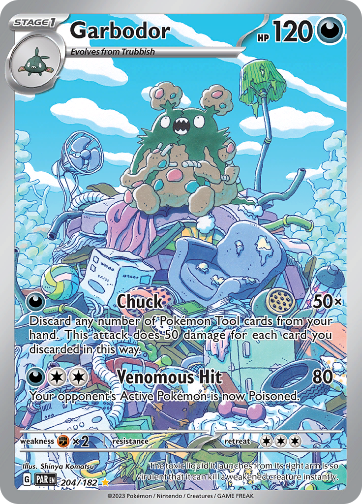 Garbodor (204/182) [Scarlet & Violet: Paradox Rift] | I Want That Stuff Brandon