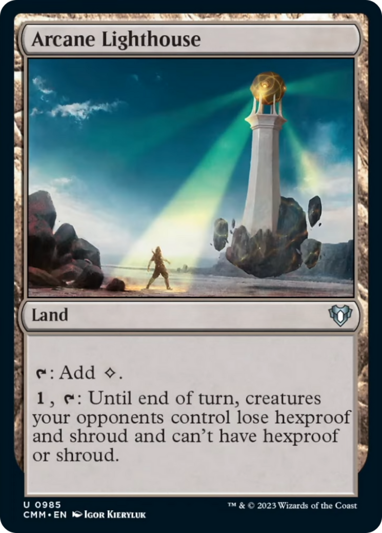 Arcane Lighthouse [Commander Masters] | I Want That Stuff Brandon