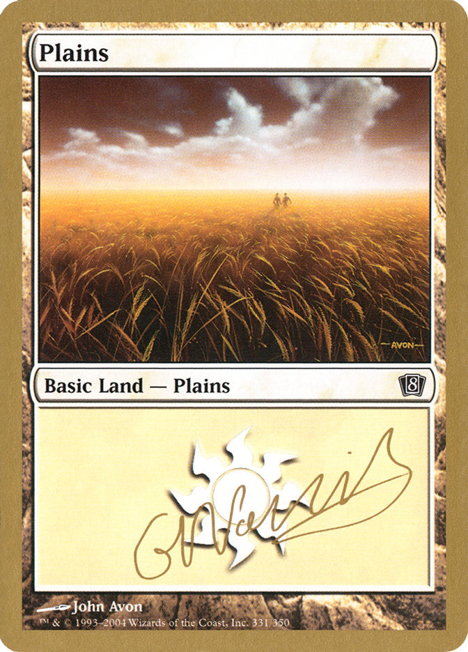 Plains (gn331) (Gabriel Nassif) [World Championship Decks 2004] | I Want That Stuff Brandon