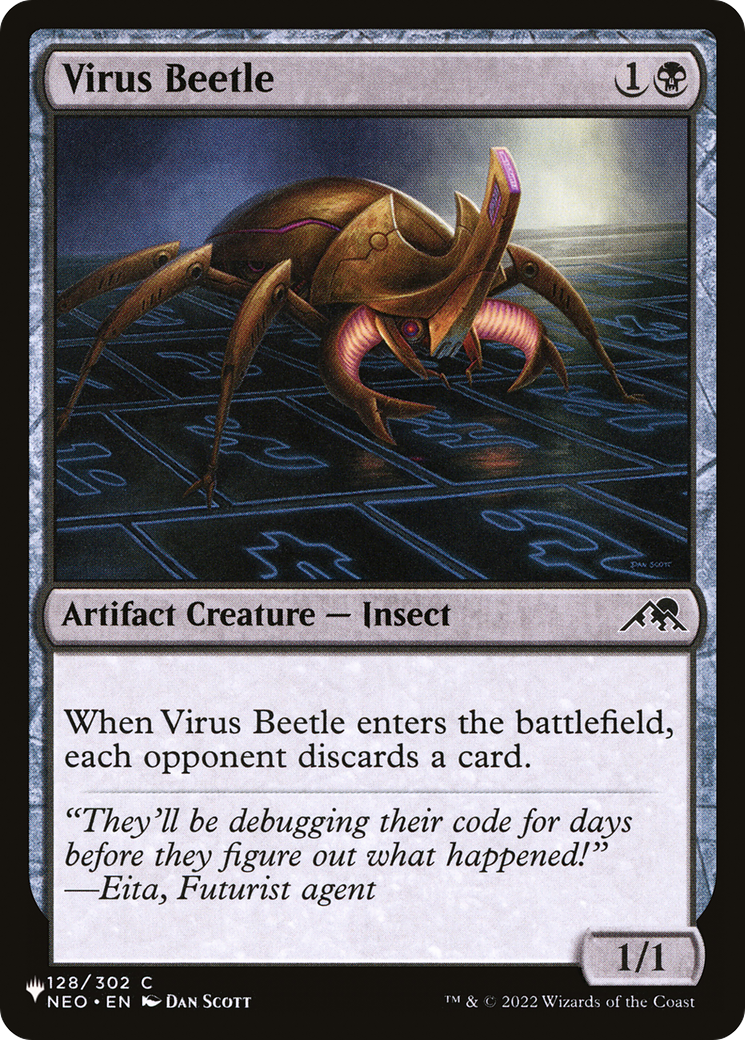 Virus Beetle [The List Reprints] | I Want That Stuff Brandon