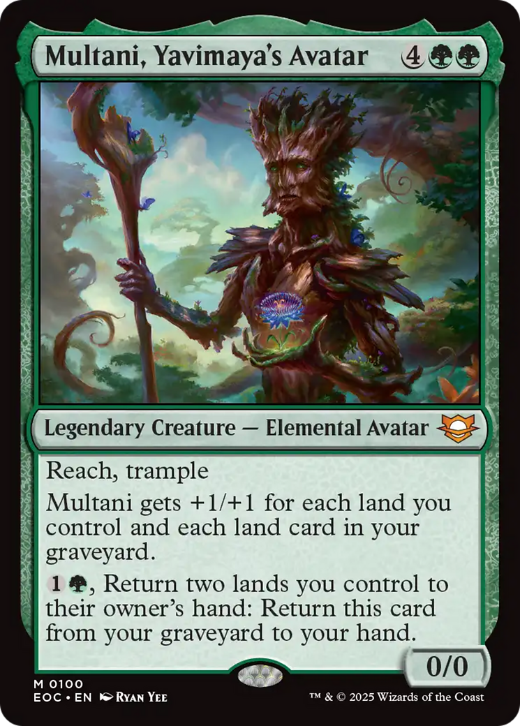 Multani, Yavimaya's Avatar [Edge of Eternities Commander] | I Want That Stuff Brandon