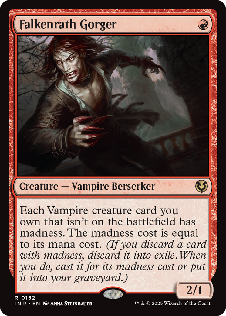 Falkenrath Gorger [Innistrad Remastered] | I Want That Stuff Brandon