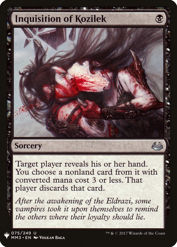 Inquisition of Kozilek [Mystery Booster] | I Want That Stuff Brandon