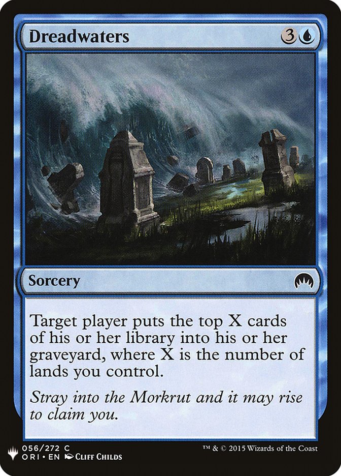 Dreadwaters [Mystery Booster] | I Want That Stuff Brandon