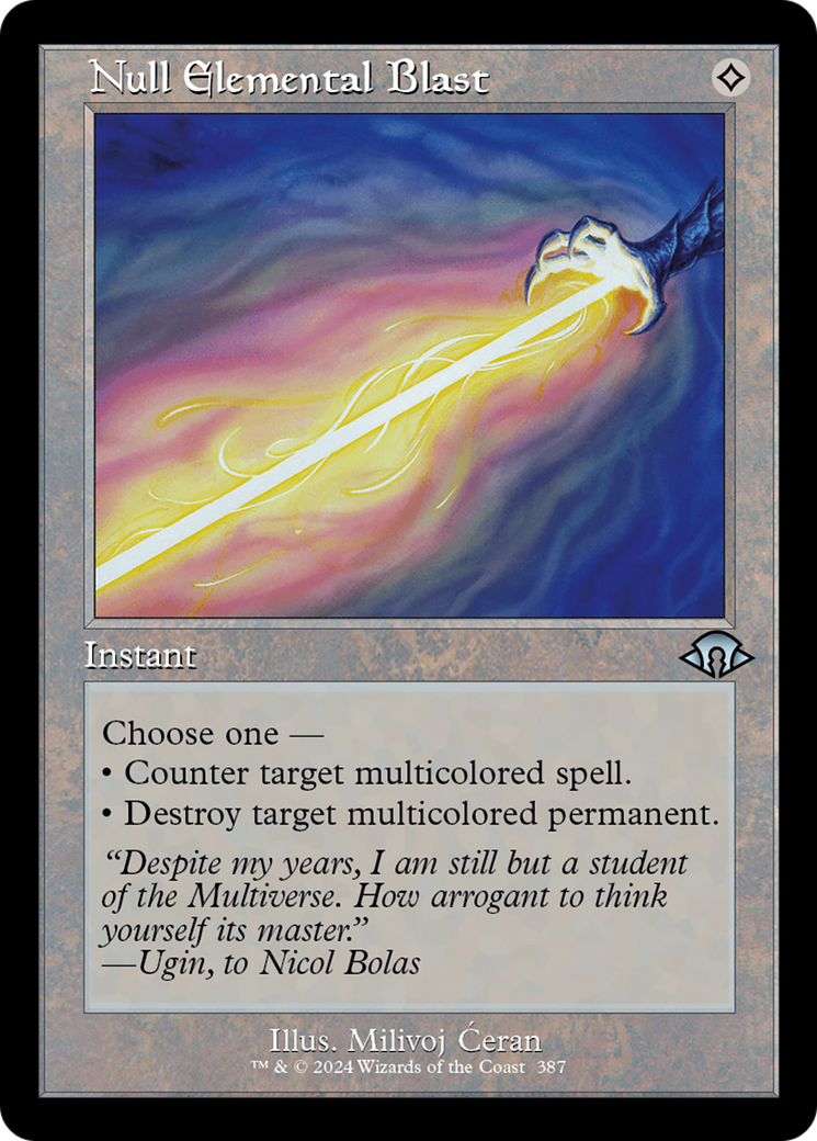 Null Elemental Blast (Retro) [Modern Horizons 3] | I Want That Stuff Brandon