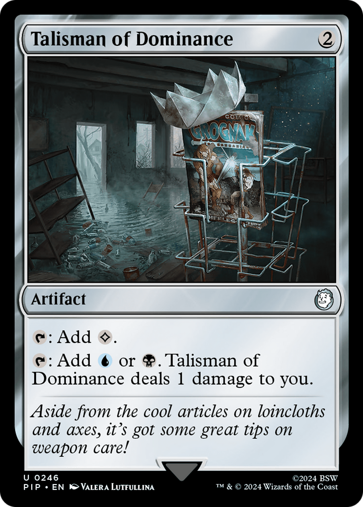 Talisman of Dominance [Fallout] | I Want That Stuff Brandon