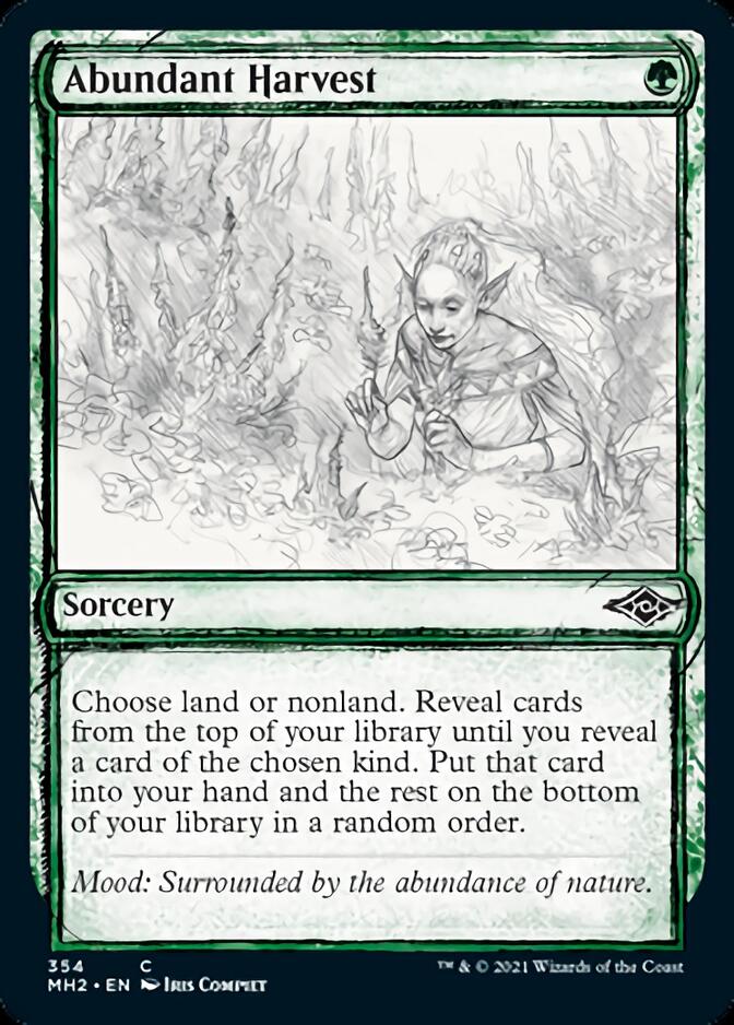 Abundant Harvest (Sketch) [Modern Horizons 2] | I Want That Stuff Brandon