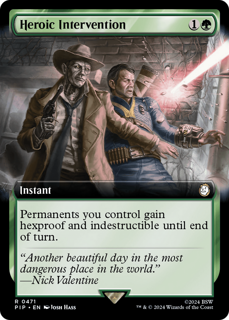 Heroic Intervention (Extended Art) [Fallout] | I Want That Stuff Brandon