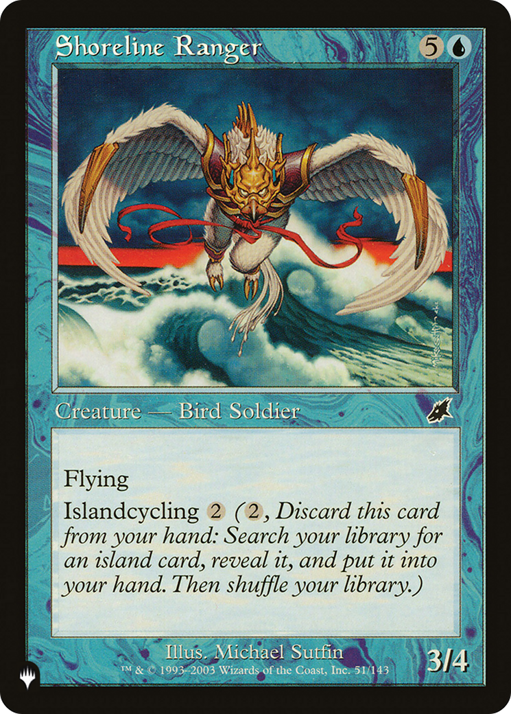 Shoreline Ranger [The List Reprints] | I Want That Stuff Brandon