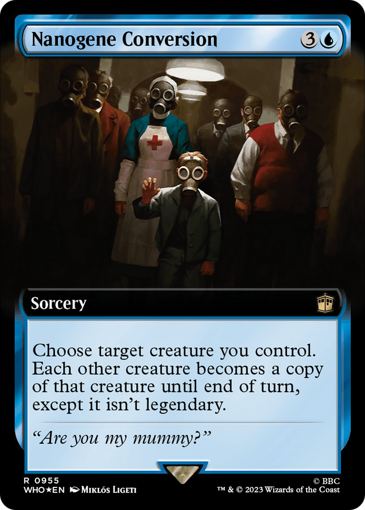 Nanogene Conversion (Extended Art) (Surge Foil) [Doctor Who] | I Want That Stuff Brandon