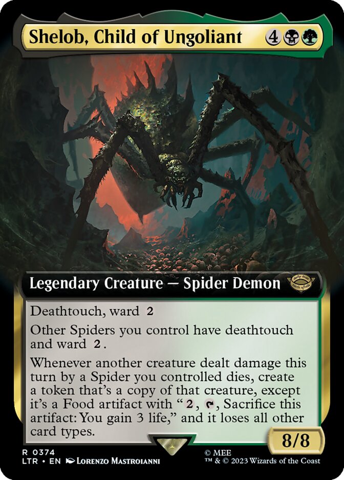 Shelob, Child of Ungoliant (Extended Art) [The Lord of the Rings: Tales of Middle-Earth] | I Want That Stuff Brandon