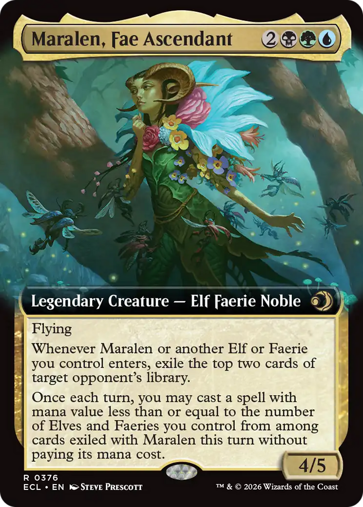 Maralen, Fae Ascendant (Extended Art) [Lorwyn Eclipsed] | I Want That Stuff Brandon