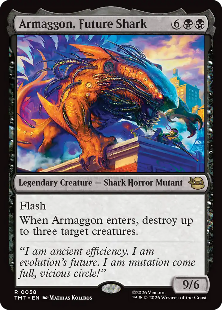 Armaggon, Future Shark [Teenage Mutant Ninja Turtles] | I Want That Stuff Brandon