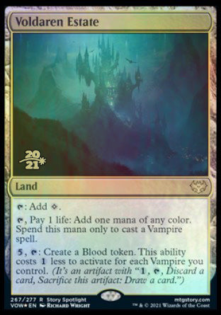 Voldaren Estate [Innistrad: Crimson Vow Prerelease Promos] | I Want That Stuff Brandon