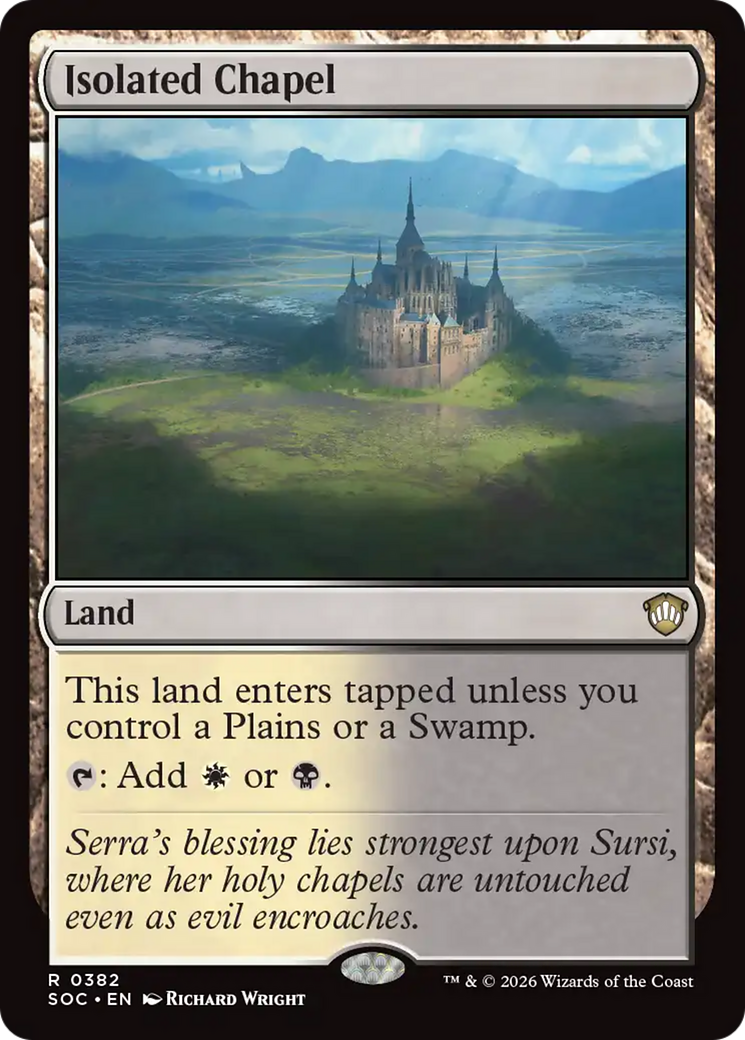 Isolated Chapel [Secrets of Strixhaven Commander] | I Want That Stuff Brandon