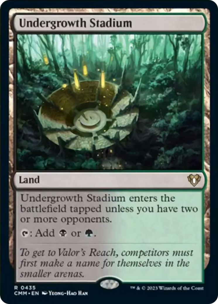 Undergrowth Stadium [Commander Masters] | I Want That Stuff Brandon