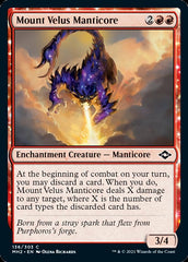 Mount Velus Manticore [Modern Horizons 2] | I Want That Stuff Brandon