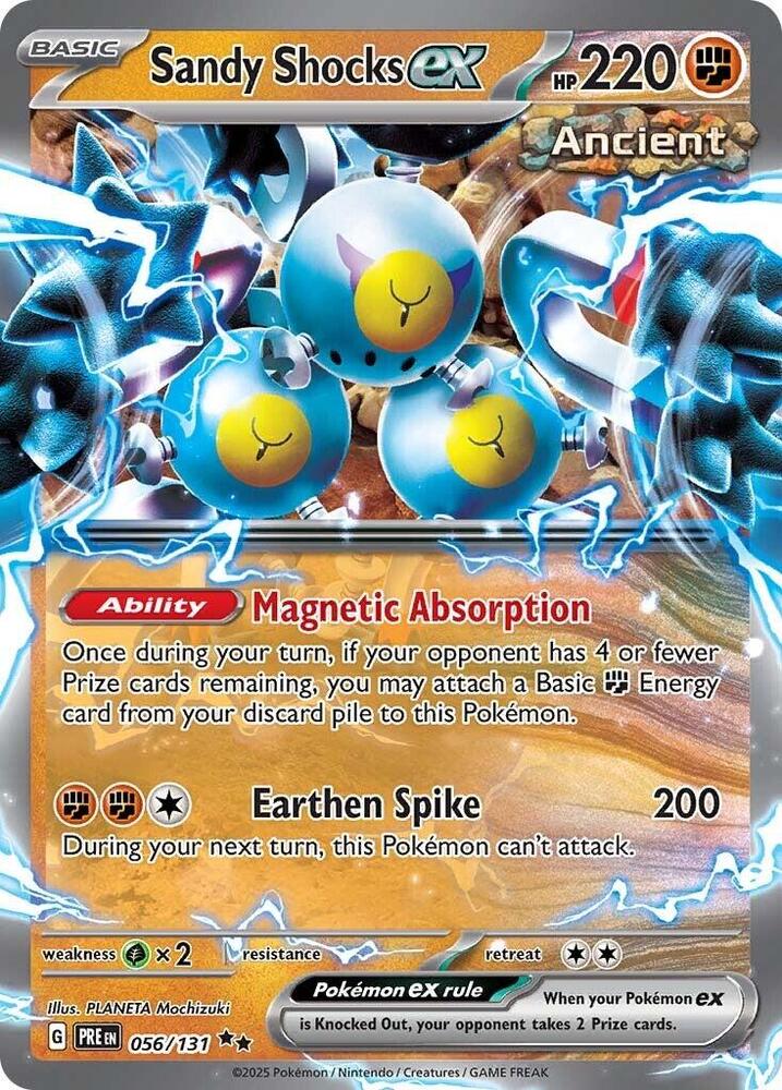 Sandy Shocks ex (056/131) [Scarlet & Violet: Prismatic Evolutions] | I Want That Stuff Brandon