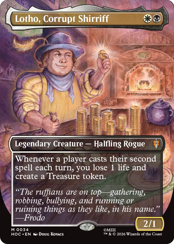 Lotho, Corrupt Shirriff (Borderless) [The Hobbit: Eternal-Legal] | I Want That Stuff Brandon