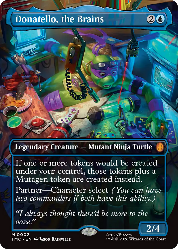 Donatello, the Brains (Borderless) [Teenage Mutant Ninja Turtles Commander] | I Want That Stuff Brandon