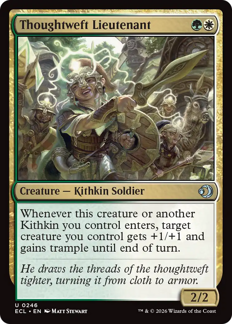 Thoughtweft Lieutenant [Lorwyn Eclipsed] | I Want That Stuff Brandon