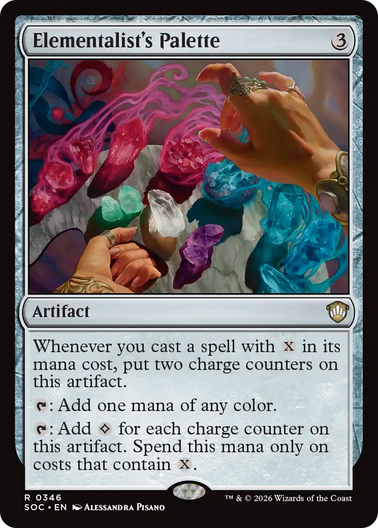 Elementalist's Palette [Secrets of Strixhaven Commander] | I Want That Stuff Brandon