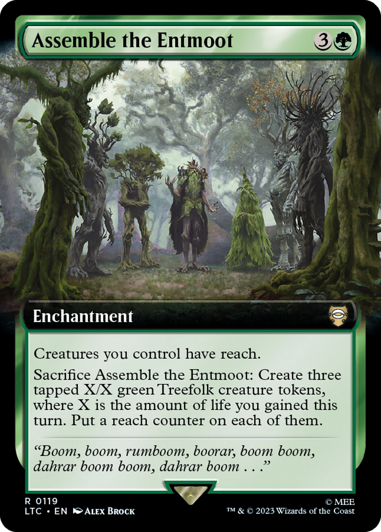 Assemble the Entmoot (Extended Art) [The Lord of the Rings: Tales of Middle-Earth Commander] | I Want That Stuff Brandon