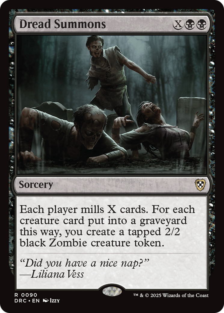 Dread Summons [Aetherdrift Commander] | I Want That Stuff Brandon