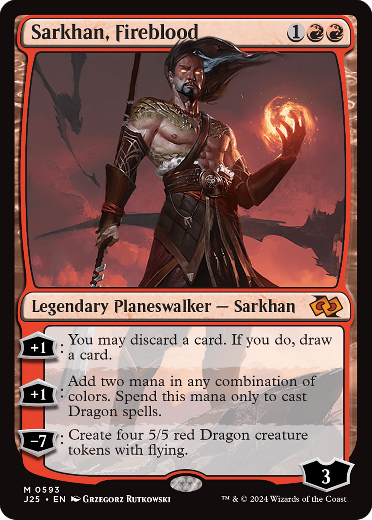 Sarkhan, Fireblood [Foundations Jumpstart] | I Want That Stuff Brandon