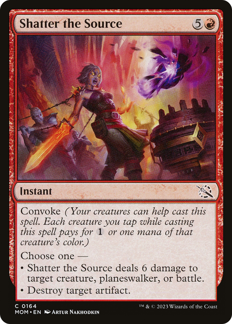 Shatter the Source [March of the Machine] | I Want That Stuff Brandon