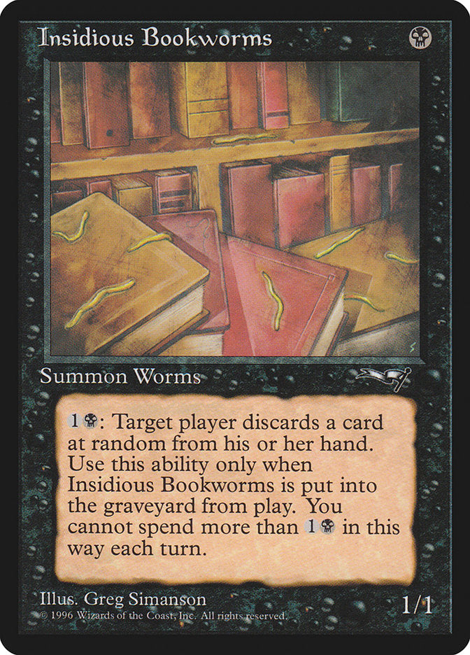 Insidious Bookworms (Multiple Worms) [Alliances] | I Want That Stuff Brandon