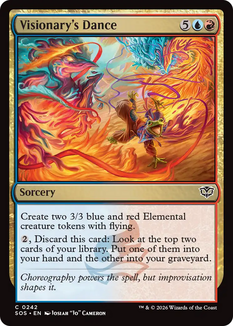 Visionary's Dance [Secrets of Strixhaven] | I Want That Stuff Brandon