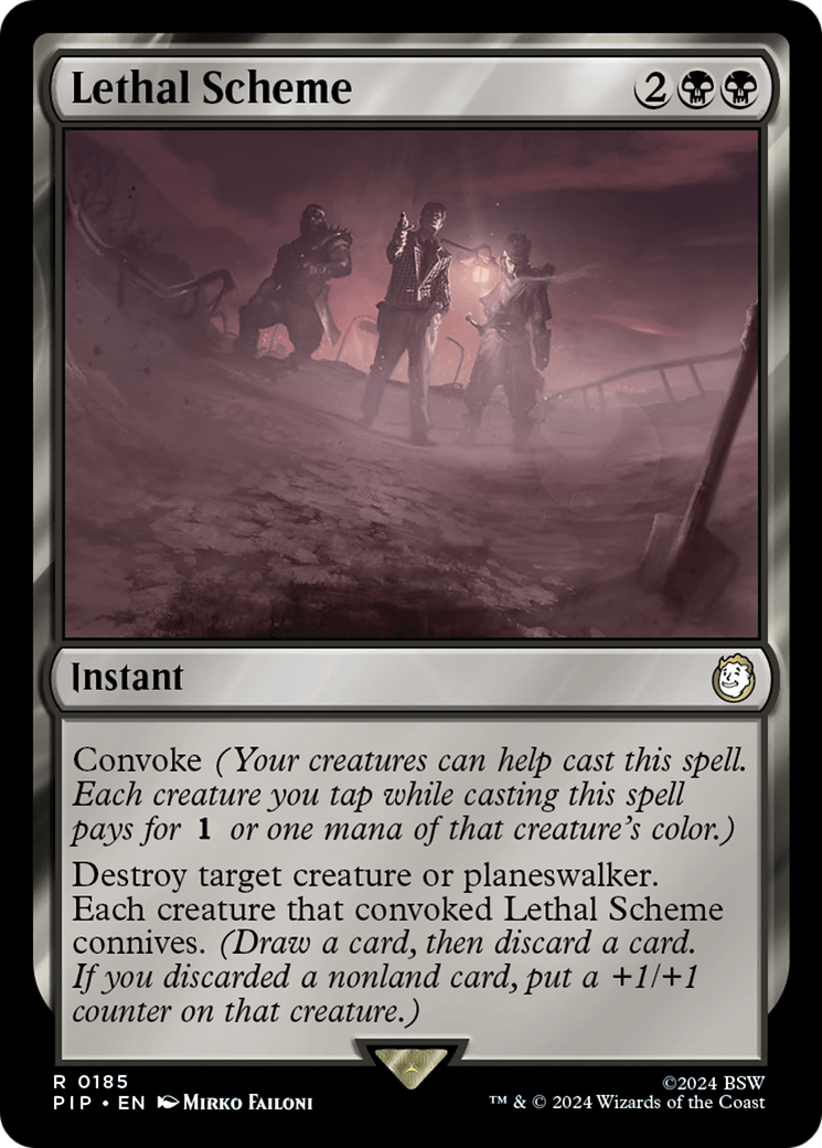 Lethal Scheme [Fallout] | I Want That Stuff Brandon
