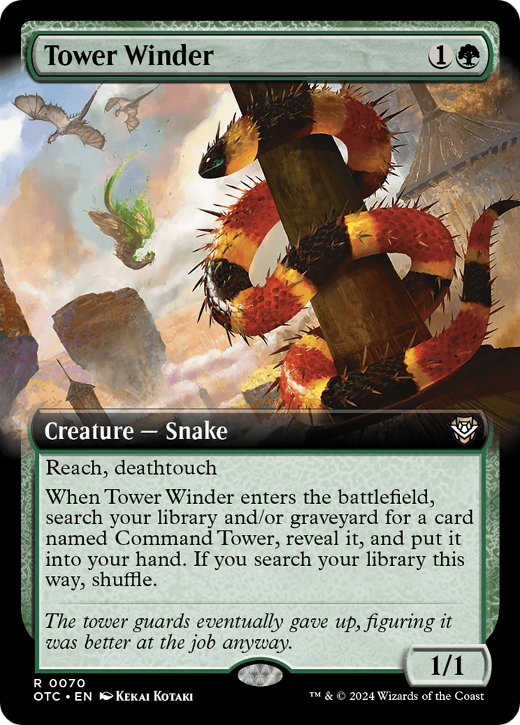 Tower Winder (Extended Art) [Outlaws of Thunder Junction Commander] | I Want That Stuff Brandon