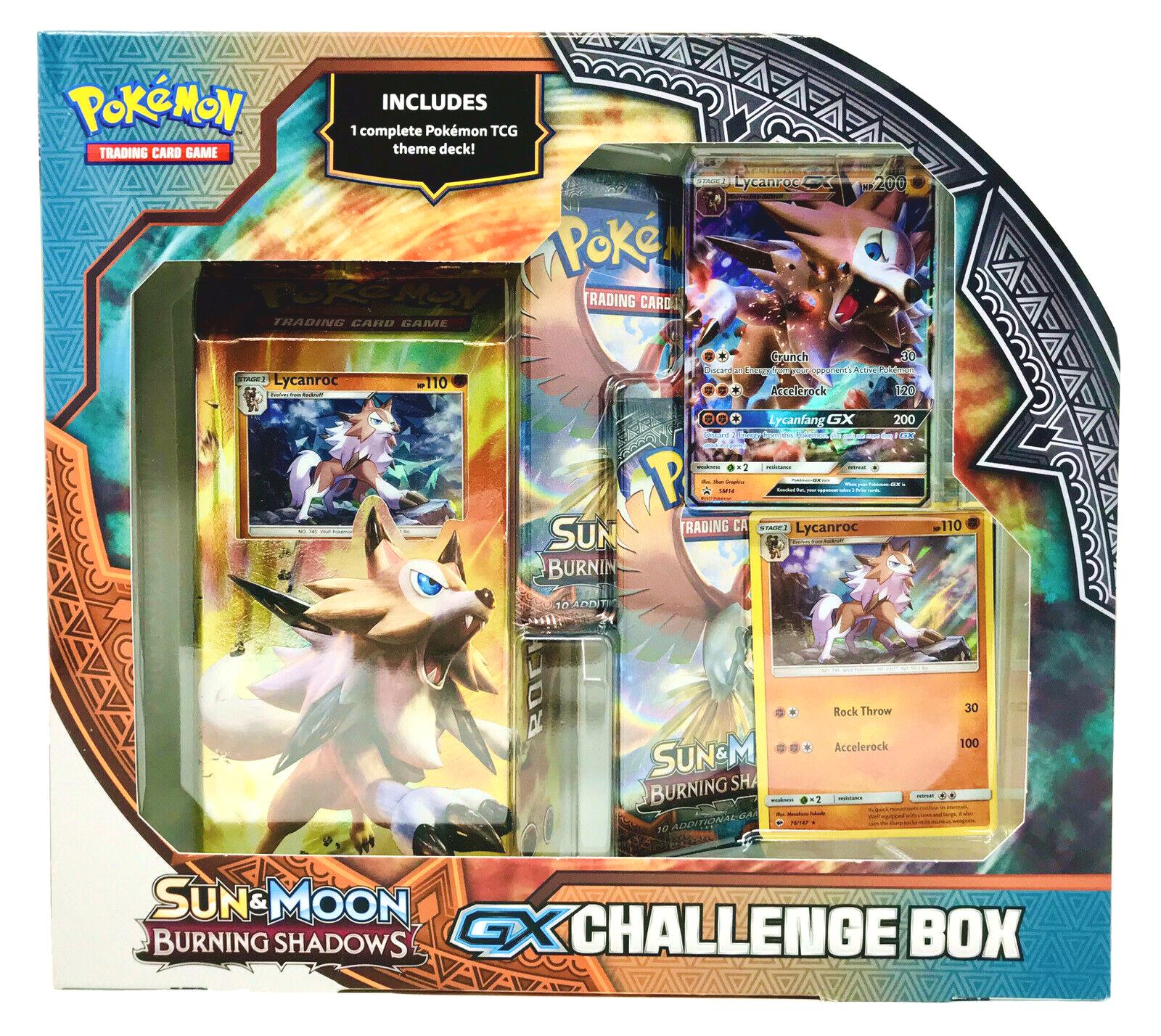 Sun & Moon: Burning Shadows - Challenge Box (Lycanroc GX) | I Want That Stuff Brandon