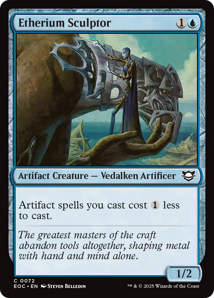 Etherium Sculptor [Edge of Eternities Commander] | I Want That Stuff Brandon