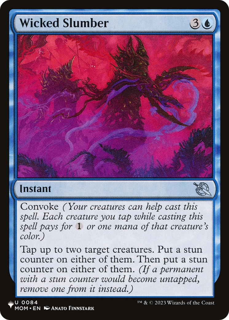 Wicked Slumber [The List Reprints] | I Want That Stuff Brandon