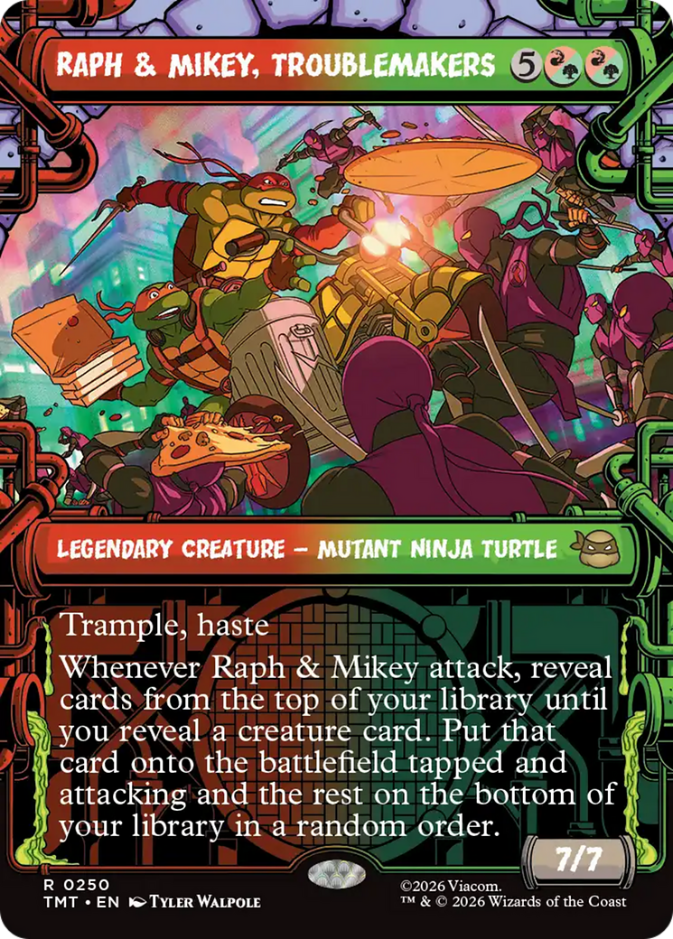 Raph & Mikey, Troublemakers (Showcase) [Teenage Mutant Ninja Turtles] | I Want That Stuff Brandon