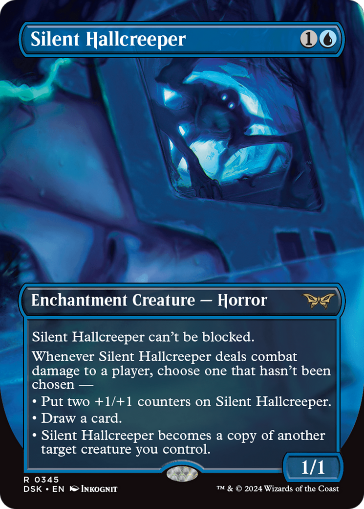 Silent Hallcreeper (Borderless) [Duskmourn: House of Horror] | I Want That Stuff Brandon