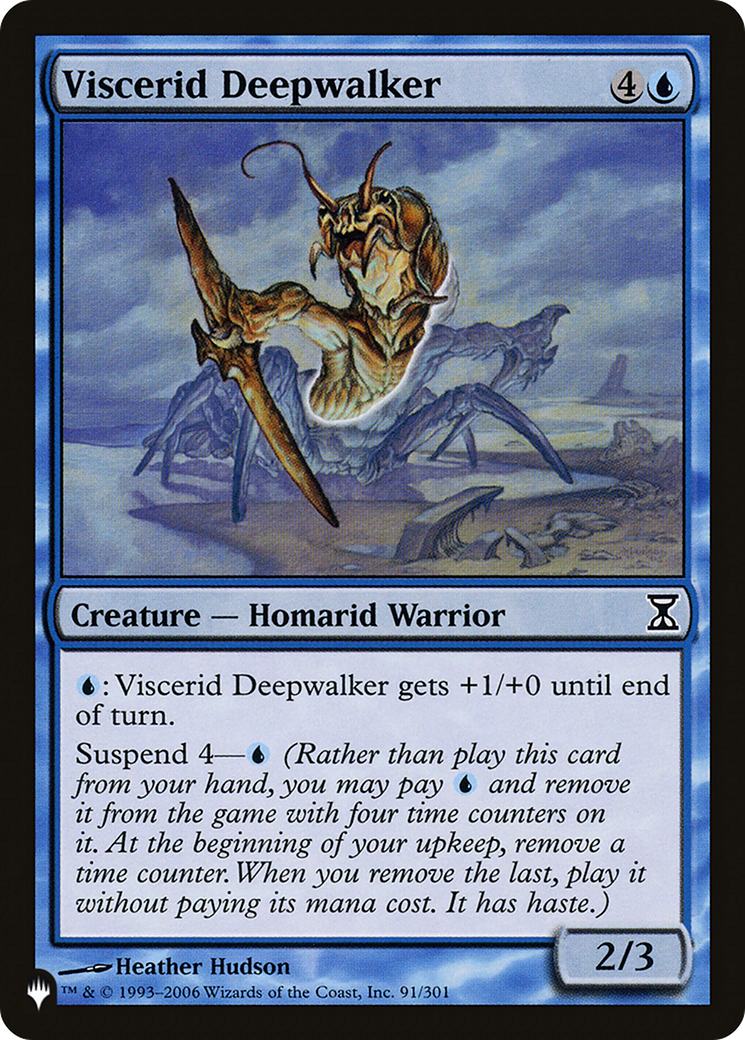 Viscerid Deepwalker [The List Reprints] | I Want That Stuff Brandon