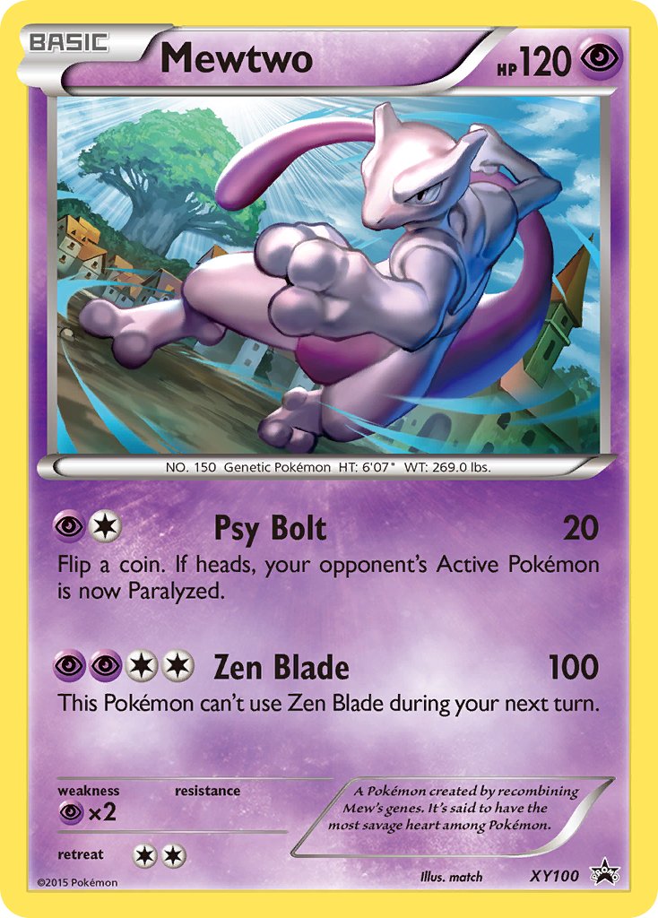 Mewtwo (XY100) [XY: Black Star Promos] | I Want That Stuff Brandon