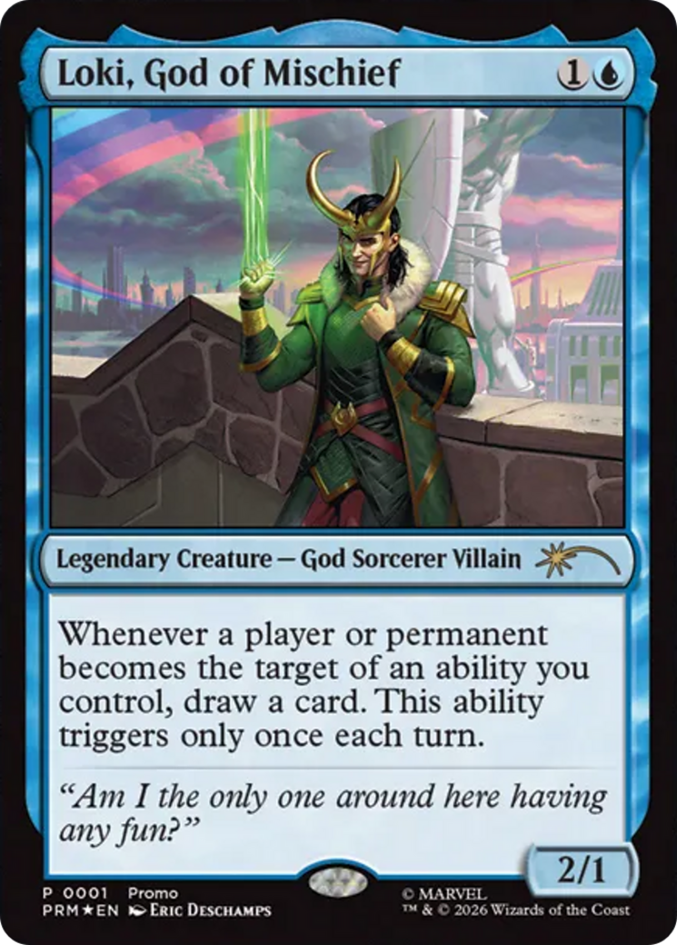 Loki's Scepter (Surge Foil) [Marvel Super Heroes Commander] | I Want That Stuff Brandon